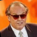 Funneled image of Jack Nicholson