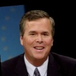 Funneled image of Jeb Bush