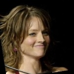 Funneled image of Jodie Foster