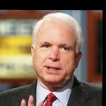 Funneled image of John McCain