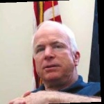 Funneled image of John McCain