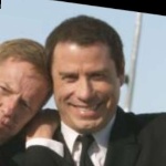 Funneled image of John Travolta