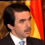 Funneled image of Jose Maria Aznar