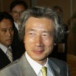 Funneled image of Junichiro Koizumi