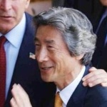 Funneled image of Junichiro Koizumi