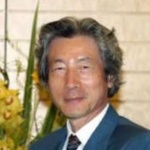 Funneled image of Junichiro Koizumi