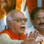 Funneled image of LK Advani
