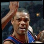 Funneled image of Latrell Sprewell