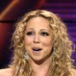Funneled image of Mariah Carey