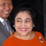 Funneled image of Megawati Sukarnoputri