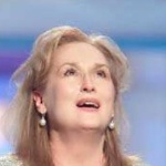 Funneled image of Meryl Streep