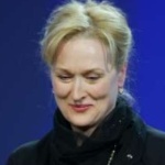 Funneled image of Meryl Streep