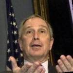 Funneled image of Michael Bloomberg