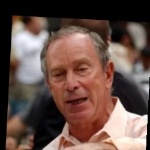 Funneled image of Michael Bloomberg