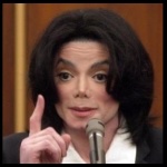 Funneled image of Michael Jackson
