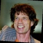 Funneled image of Mick Jagger