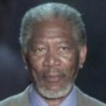 Funneled image of Morgan Freeman