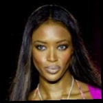 Funneled image of Naomi Campbell