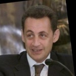 Funneled image of Nicolas Sarkozy