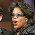 Funneled image of Oprah Winfrey