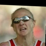 Funneled image of Paula Radcliffe