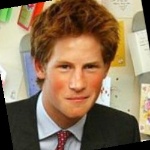 Funneled image of Prince Harry