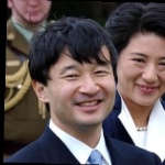 Funneled image of Prince Naruhito