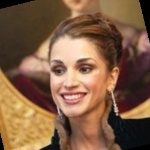 Funneled image of Queen Rania
