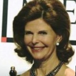 Funneled image of Queen Silvia