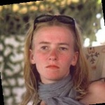 Funneled image of Rachel Corrie