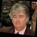 Funneled image of Radovan Karadzic