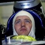 Funneled image of Ralf Schumacher