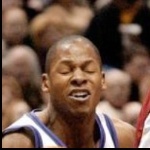 Funneled image of Ray Allen