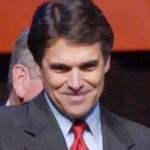 Funneled image of Rick Perry
