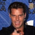Funneled image of Ricky Martin