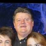 Funneled image of Robbie Coltrane