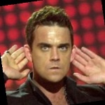 Funneled image of Robbie Williams