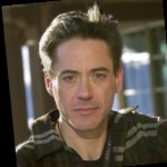 Funneled image of Robert Downey Jr