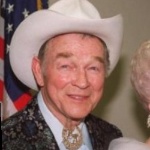 Funneled image of Roy Rogers
