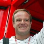 Funneled image of Rubens Barrichello