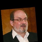 Funneled image of Salman Rushdie