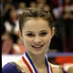 Funneled image of Sasha Cohen