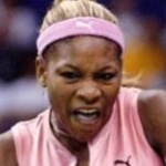 Funneled image of Serena Williams