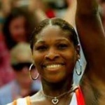 Funneled image of Serena Williams