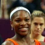 Funneled image of Serena Williams