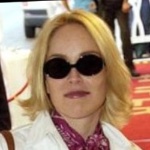 Funneled image of Sharon Stone