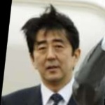 Funneled image of Shinzo Abe