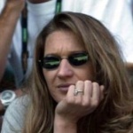 Funneled image of Steffi Graf