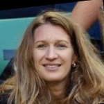 Funneled image of Steffi Graf