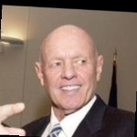 Funneled image of Stephen Covey